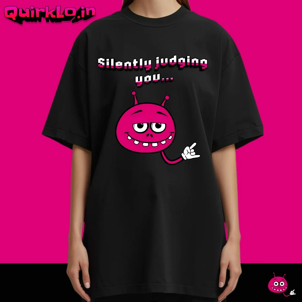 Silently judging you t-shirt (S)