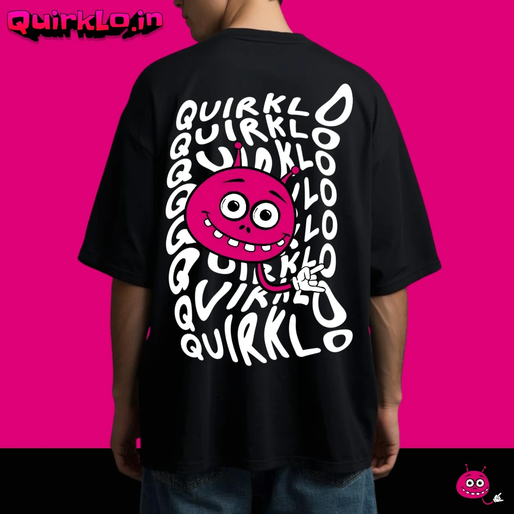 Quirklo - Magenta Graphic t-shirt (S)