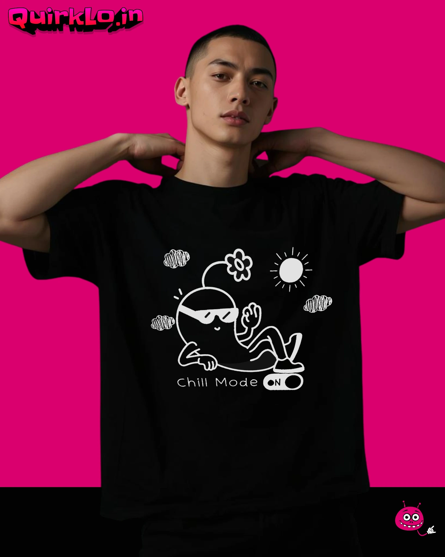Chill mode on Graphic t-shirt (S)