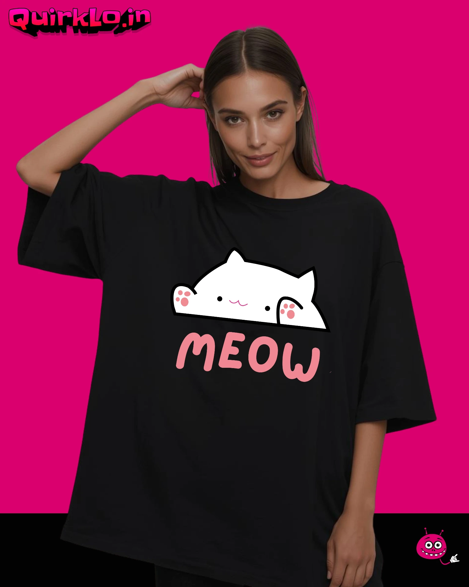 Cute kitty Graphic t-shirt