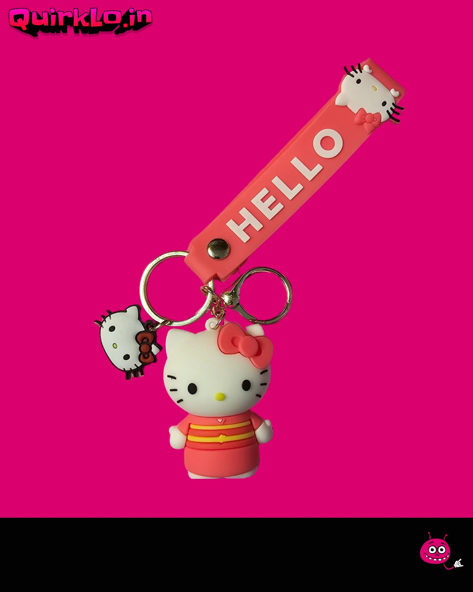 Cute Cat Keychain