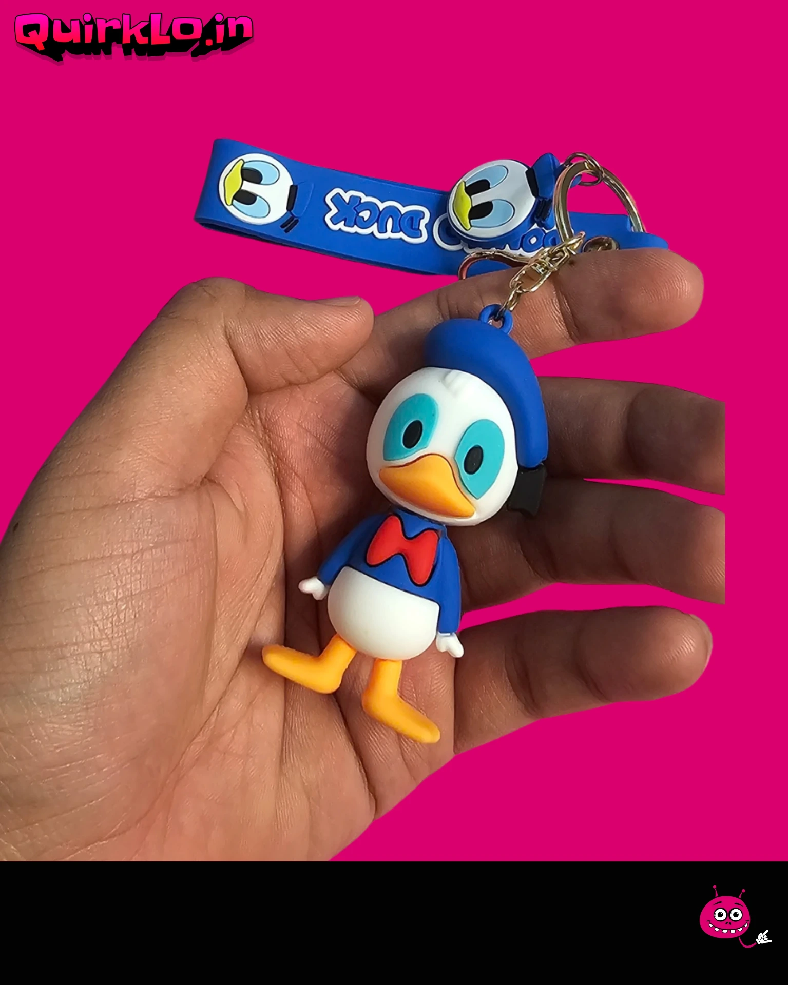 Cute Duck Keychain