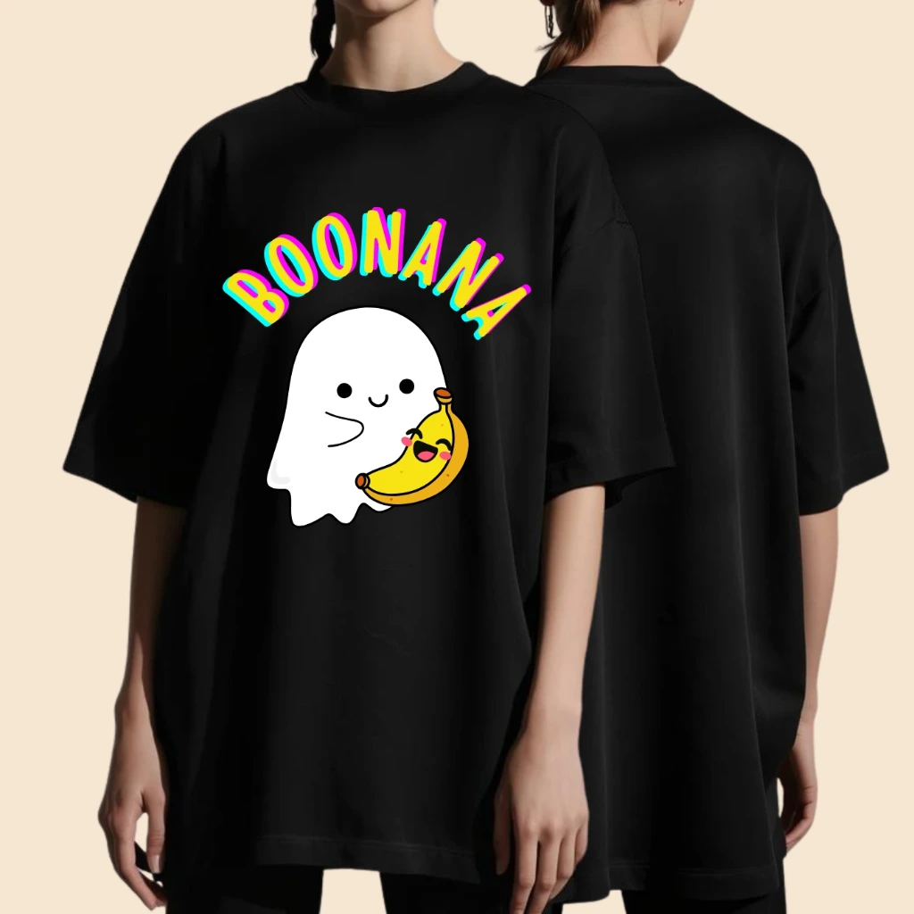 Boonana Ghost Graphic T-Shirt (S)